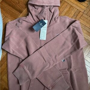 Girls NWT Size 9/10 Dusty Pink Hooded Sweatshirt